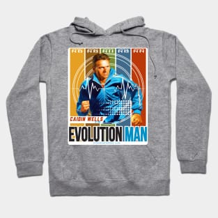 Evolution Man 1970s Hoodie